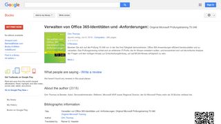 
                            7. Verwalten von Office 365-Identitäten und -Anforderungen: Original ...