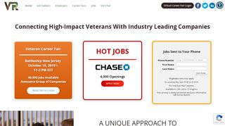 
                            6. Veteran Recruiting - Veteran Career Fairs | Staffing | Consulting