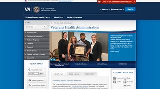 
                            2. Veterans Health Administration - va.gov