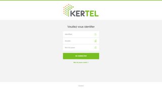 
                            1. Veuillez vous identifier - extranet.kertel-entreprises.com