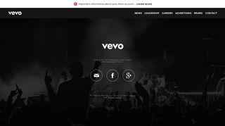 
                            3. Vevo - Login or Sign Up