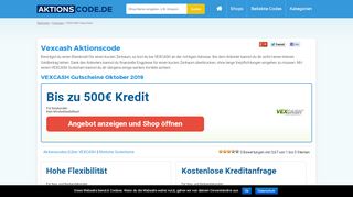 
                            5. ᐅ VEXCASH Aktionscode | 500€ Gutscheincode Aug. 2019