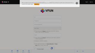 
                            5. VFUN - Membership > Sign Up - vfun.valofe.com