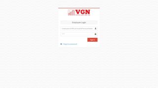 
                            2. VGN Property Developers |Employee Zone| Login Page