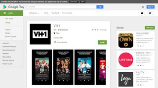 
                            5. VH1 - Apps on Google Play