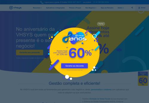 
                            5. VHSYS | Sistema de Gestão Empresarial