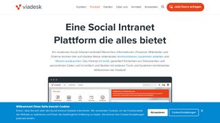 
                            7. Viadesk Social Intranet Plattform – ungeahnte ...