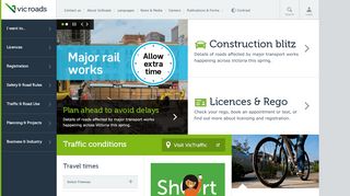 
                            4. VicRoads: Home Page