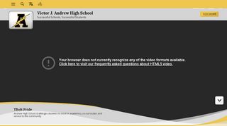 
                            5. Victor J. Andrew High School / Homepage
