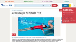 
                            7. Victorian AquaEd Kit Level 1: Prep - FUSE - Department of Education ...