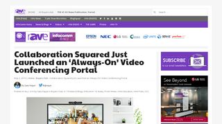 
                            4. Video Conferencing Portal - rAVe Publications