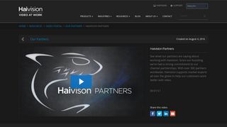 
                            7. Video: Haivision Partners | Haivision