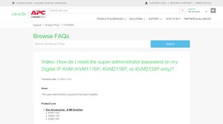 
                            4. Video: How do I reset the super administrator password on my ...