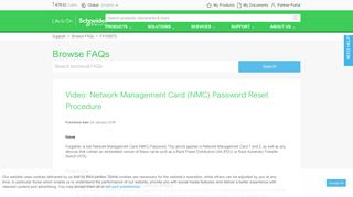 
                            5. Video: Network Management Card (NMC) Password Reset …