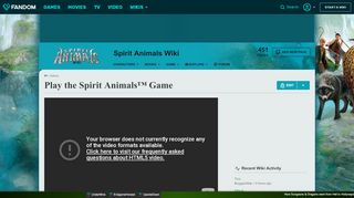 
                            7. Video - Play the Spirit Animals™ Game | Spirit Animals ...