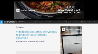 
                            9. VideoBlocks Becomes StoryBlocks To Expand to New Content Types ...