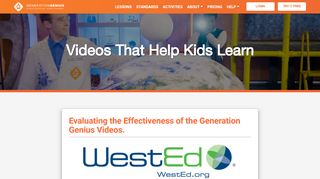 
                            2. Videos That Help Kids Learn | Generation Genius