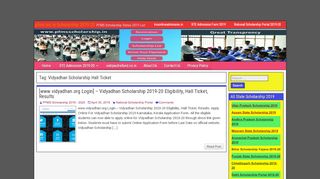 
                            6. Vidyadhan Scholarship Hall Ticket