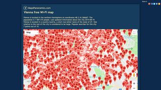 
                            8. Vienna free Wi-Fi map - mapspanoramics.com