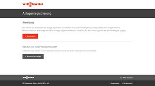 
                            6. Viessmann Heating System Registration