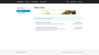 
                            3. View Ads | Advercoins