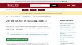 
                            11. View and comment on planning applications | View and comment on ...