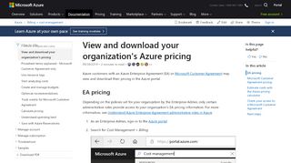 
                            9. View and download your organization's Azure pricing | Microsoft Docs