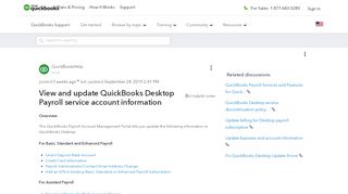
                            8. View and update QuickBooks Desktop Payroll …