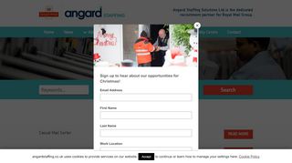 
                            1. View Current Royal Mail Vacancies | Angard Staffing