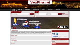 
                            3. View Fines - Home