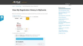 
                            4. View My Registration History in MyEvents | ACTIVE.com Help ...