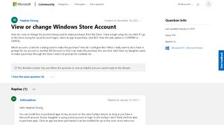 
                            5. View or change Windows Store Account - …