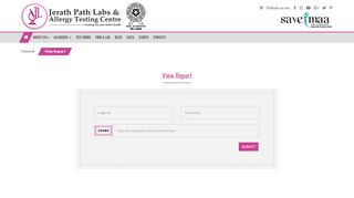 
                            2. View Report - Jerath Path Labs