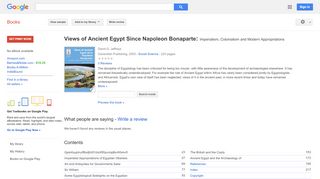 
                            6. Views of Ancient Egypt Since Napoleon Bonaparte: ...