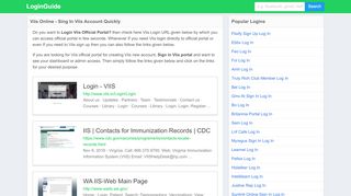 
                            2. Viis log in - Viis Sign in Official Login - LoginGuide