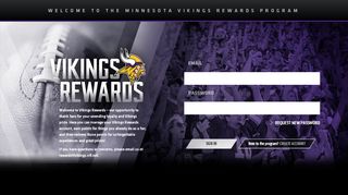 
                            8. Vikings Rewards > Login