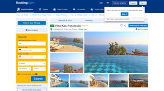 
                            8. Villa Kas Peninsula, Kaş, Turkey - Booking.com