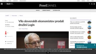 
                            9. Vilo slovenskih ekonomistov prodali družini Login - siol.net