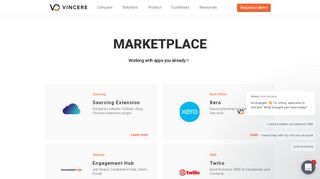 
                            7. Vincere Marketplace | Working With Apps You Already Love