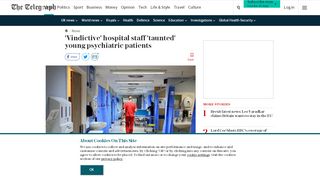 
                            9. 'Vindictive' hospital staff 'taunted' young psychiatric patients