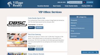 
                            9. VIP Offers: Services | Village Realty