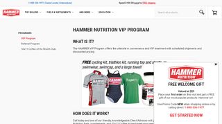 
                            9. VIP Program | Hammer Nutrition