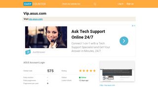 
                            6. Vip.asus.com: ASUS Account Login