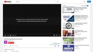
                            7. ViperConsig Extensao Chrome - YouTube