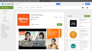 
                            1. VIPKid Teach - Apps on Google Play