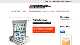 
                            9. Viral Traffic Tornado - BigProductStore.com