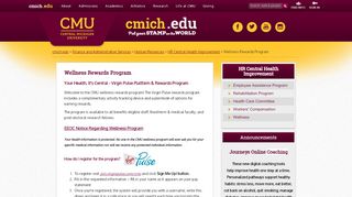 
                            9. Virgin Pulse wellness rewards program - Central Michigan ...