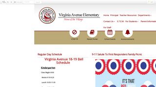 
                            7. Virginia Avenue Elementary - Fairfax Elementary School District