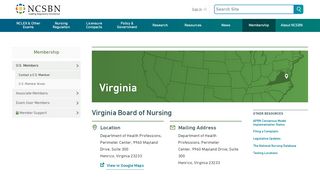 
                            7. Virginia Board of Nursing | NCSBN