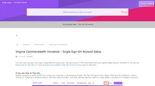 
                            8. Virginia Commonwealth University - Single Sign-On Account ...